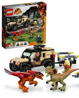 Hračky LEGO Jurassic World LEGO - Preprava pyroraptora a dilophosaura