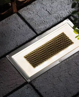 Nájazdové svietidlá Paulmann Paulmann Solar Box podlahové LED svetlo 20x10 cm
