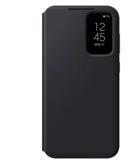 Puzdrá na mobilné telefóny Puzdro Smart View Wallet pre Samsung Galaxy S23 FE, black EF-ZS711CBEGWW