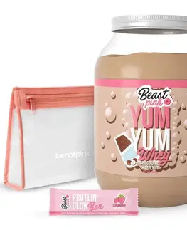 Proteíny pre ženy BeastPink Yum Yum Whey 1000 g čokoláda lieskový oriešok