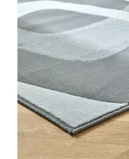 Koberce Obdĺžnikový koberec s retro motívom