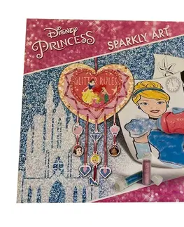 Kreatívne a výtvarné hračky MAC TOYS - Disney Princess trblietavá kreatívna sada
