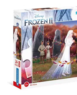 Hračky puzzle CLEMENTONI - Puzzle 24 Maxi Frozen2