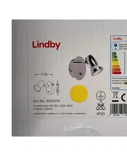 Svietidlá Lindby Lindby - LED Nástenné bodové svietidlo ARMINIUS 1xGU10/5W/230V 