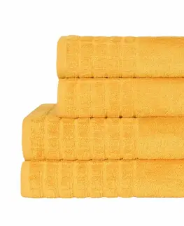 Uteráky Modalový uterák alebo osuška, Modal, žltá 70 x 140 cm