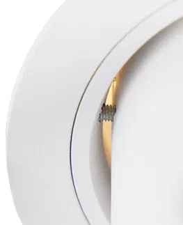 Zapustene svietidla Moderné okrúhle zapustené bodové sklopné biele - Installa