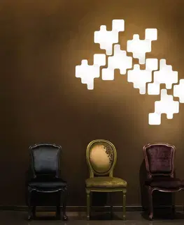 Nástenné svietidlá Kundalini Kundalini Pixel – individuálne nástenné svietidlo