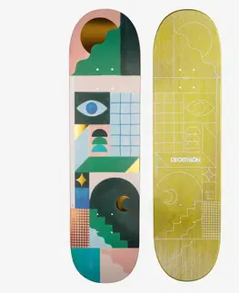 skateboardy Skateboardová doska z kompozitu DK900 FGC veľkosť 8" By Tomalater