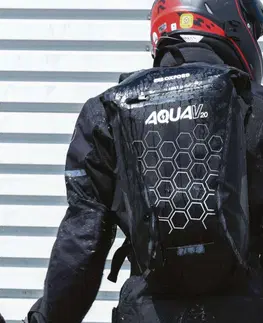 Batohy Vodotesný batoh Oxford Aqua V12 Backpack 12l čierna