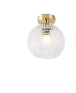 Stropne svietidla Stropné svietidlo Smart Art Deco mosadz vrátane Wifi A60 - Sphere