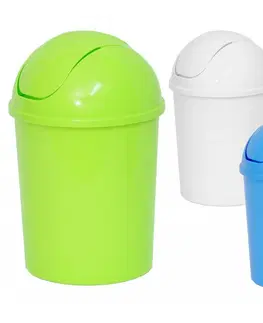 Odpadkové koše HEIDRUN - Kôš na WC 5l rôzne farby
