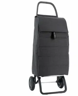 Nákupné tašky a košíky Rolser Nákupná taška na kolieskach Jolie Tweed RG2, čierna