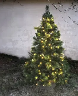 Vianočné osvetlenie STAR TRADING Záves na strom Treelight LED s 8 povrazmi