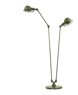 Stojacie lampy Jieldé Jieldé Signal SI8380 stojaca lampa, 2-pl. olivová