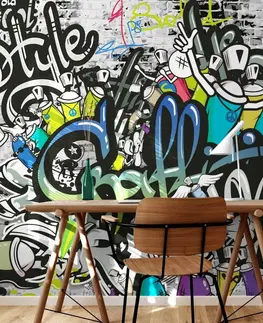 Samolepiace tapety Samolepiaca tapeta štýlová graffiti stena
