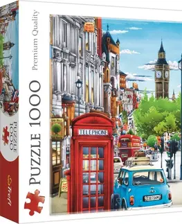 Hračky puzzle TREFL - puzzle Londýnska ulica 1000