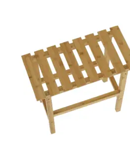 Vírivé bazény Príručný stolík k vírivke v tvare obdĺžnika, prírodný bambus, VIREO TYP 2