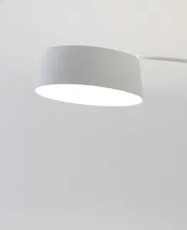 Stojacie lampy do obývačky Stilnovo Stilnovo Oxygen FL1 oblúkové LED svietidlo, biela