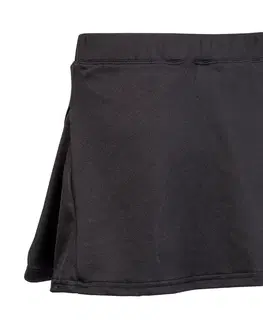 hokej Dievčenská sukňa na pozemný hokej FH500 čierna