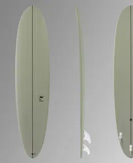 surf Surfovacia doska 500 Hybrid 8' dodávaná s 3 plutvičkami
