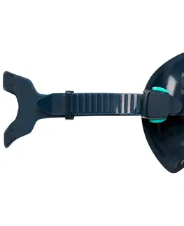 potápanie Potápačská maska 100 SCD dvojfarebná proti zahmlievaniu