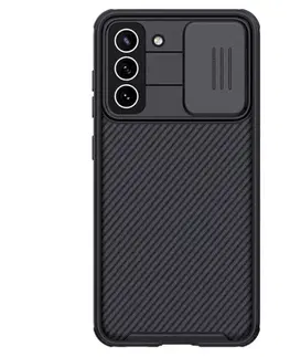 Puzdrá na mobilné telefóny Zadný kryt Nillkin CamShield pre Samsung Galaxy S21 FE, čierna 57983104945