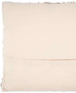 Vankúše Dekoračný bavlnený vankúšik oranžový vzor, 45 x 45 cm