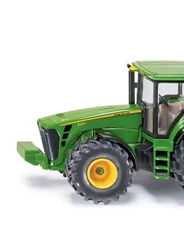 Hračky - dopravné stroje a traktory SIKU - Farmer - Traktor John Deere s lesným prívesom 1:50