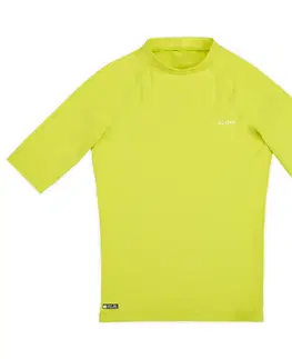 surf Detské tričko 100 s UV ochranou žlté