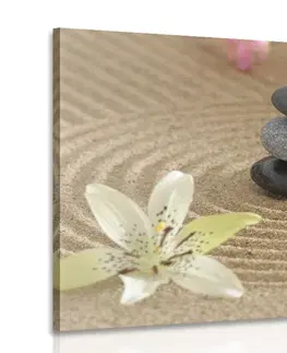 Obrazy Feng Shui Obraz Zen záhrada a kamene v piesku