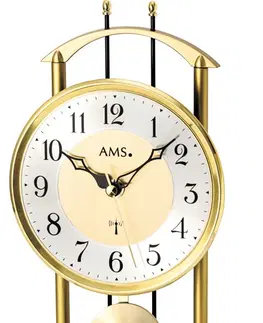 STOLOVÉ HODINY Stolové kyvadlové hodiny 5193 AMS 29cm