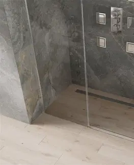 Sprchovacie kúty MEXEN/S - OMEGA sprchovací kút 160x90, transparent, chróm 825-160-090-01-00