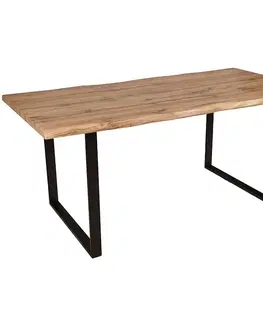 Jedálenské stoly Stôl St-32 180x88 cm mdf oflis wotan nohy kov