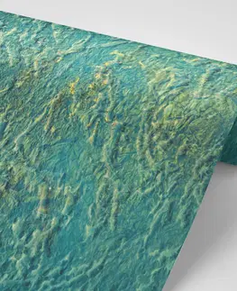 Abstraktné tapety Tapeta se zelenou strukturou