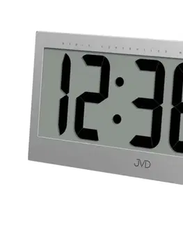DIGITÁLNE HODINY Digitálne hodiny JVD RB9380.2, 31cm strieborná