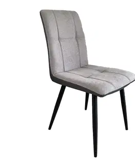 Čalúnené stoličky Stolička Clay Grey Uf860-8b