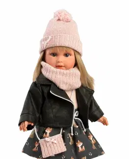 Hračky bábiky LLORENS - 54040 CARLA -realistická bábika s mäkkým látkovým telom  - 40 cm