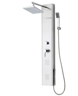 Kúpeľňa Eisl - Sprchový panel s pákovou batériou TAHITI nerezová oceľ 60035