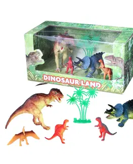 Hračky - figprky zvierat RAPPA - Dinosaury 5-13 cm v krabici