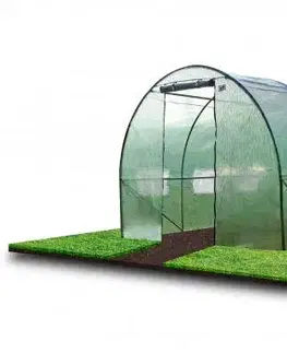 Záhradné skleníky Kinekus Fóliovník záhradný MAX, 200x300x190-200 cm