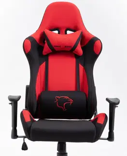 Kancelárske stoličky Dizajnové kancelárske kreslo BIT38, červená