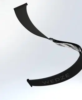 okuliare Lyžiarske a snowboardové okuliare G900 S1 do zlého počasia čierne