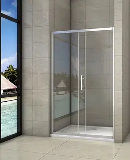 Sprchovacie kúty H K - Posuvné sprchové dvere SYMPHONY D2 140, 136-140x190cm L / P variant SE-SYMPHONYD2140