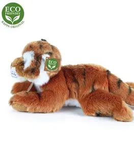 Plyšáci Rappa Eco-Friendly tiger hnedý ležiaci 17 cm