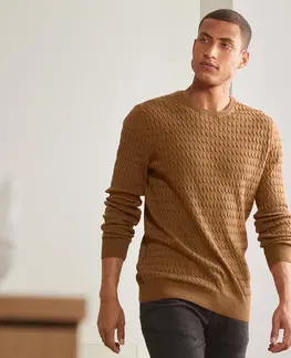 Shirts & Tops Pletený pulóver, horčicovožltý s melírom