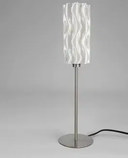 Stolové lampy Tagwerk Stolná lampa Amöbe z biomateriálu, výška 70 cm