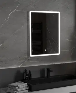 Kúpeľňa MEXEN - Navia zrkadlo s osvetlením 60 x 80 cm, LED 6000K, 9803-060-080-611-00