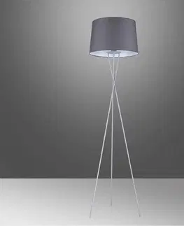 Stojace lampy do obývačky Luster Remi Gray K-4373 LP1