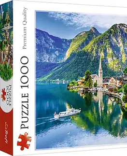 Hračky puzzle TREFL - Puzzle 1000 - Hallstatt, Rakúsko