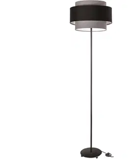 Lampy  Stojacia lampa 1xE27/60W/230V šedá 